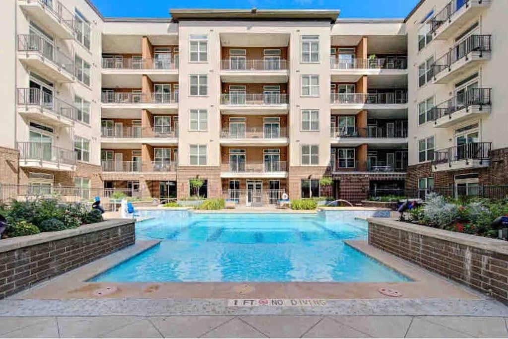 Fancy Apt Downtown. Pool. Gym. Lounge. Pet Ok Houston Zewnętrze zdjęcie