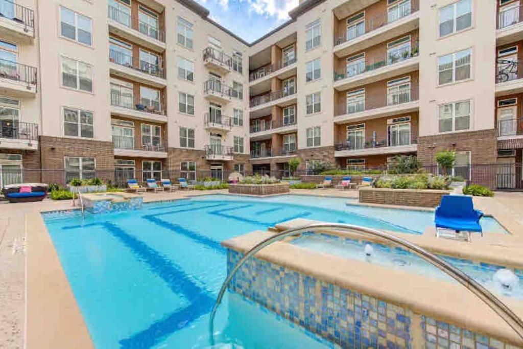 Fancy Apt Downtown. Pool. Gym. Lounge. Pet Ok Houston Zewnętrze zdjęcie